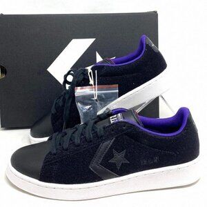 Converse Pro Leather Low Skate Women's Shoes Black A01649C Sneakers Casual Suede